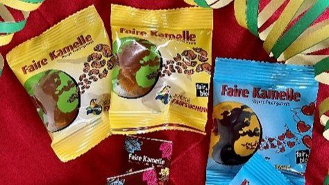 Faire Süßigkeiten beim Mayener Karneval