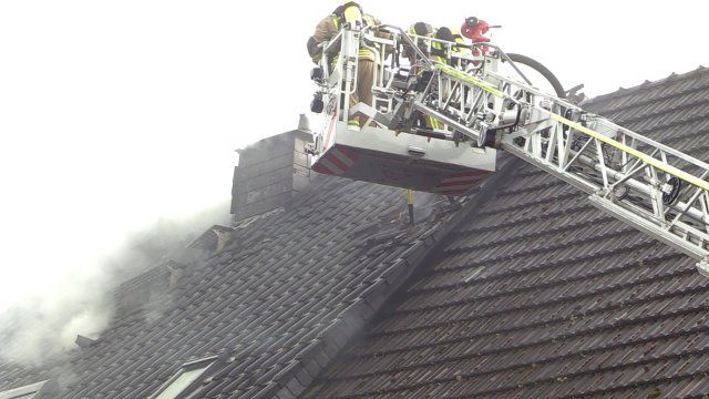 Dachstuhlbrand in Cramberg