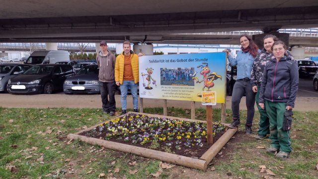 Neue Blumen für die südöstliche Innenstadt