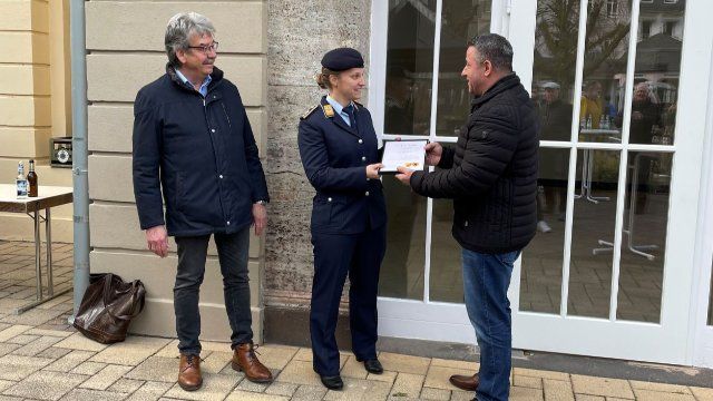 Feierliche Patenschafts-Beurkundung in Bad Bertrich