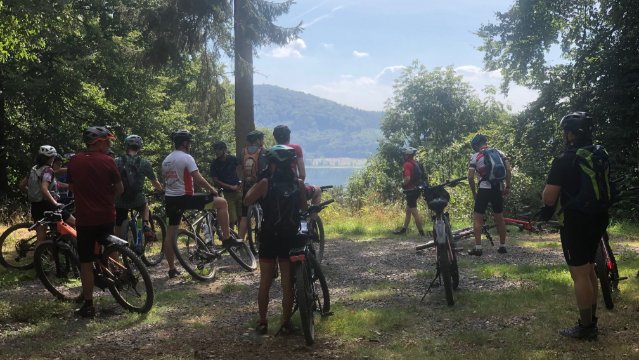 Mit dem Mountainbike durch die Vulkanregion Laacher See
