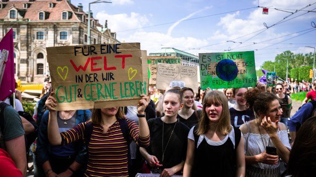 Rund 500 Teilnehmer: "Fridays for Future"-Demonstration verläuft ohne Zwischenfälle