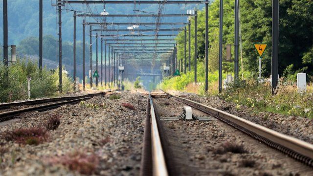 Baumaßnahmen der DB Netz AG in Niederlahnstein
