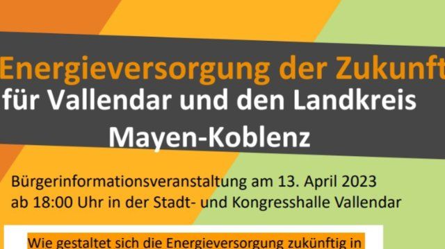 Kostenfreie Bürger-Informationsveranstaltung in Vallendar