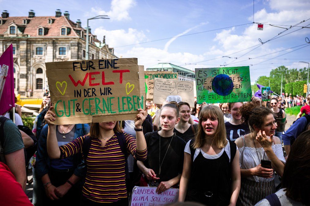 Rund 500 Teilnehmer: "Fridays for Future"-Demonstration verläuft ohne Zwischenfälle