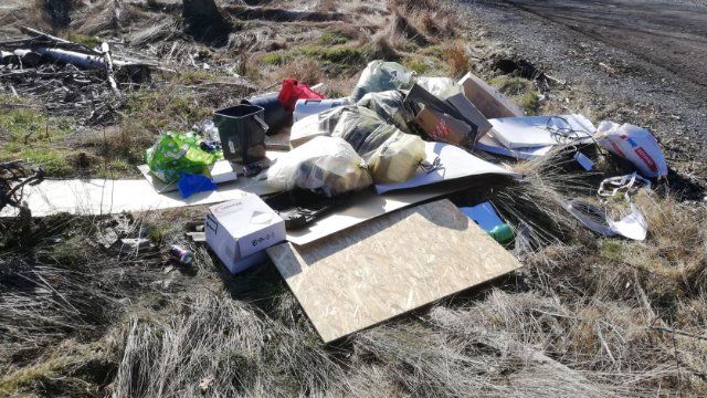 Illegale Müllentsorgung am Hartenfelser Kopf
