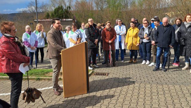 Demonstration zum Erhalt der Paracelsus-Klinik Bad Ems
