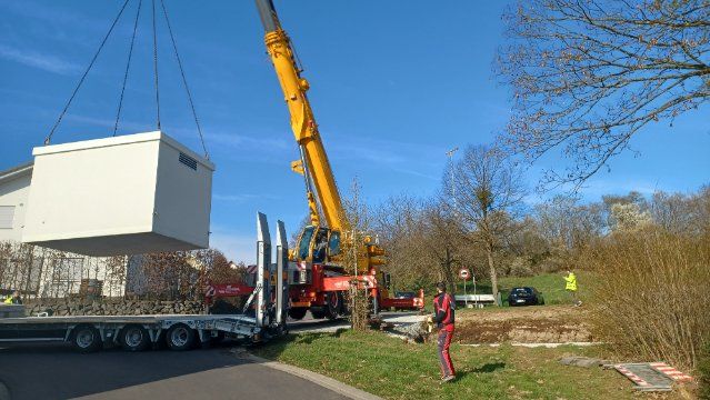 Neue Druckminderstation in Neuhäusel errichtet