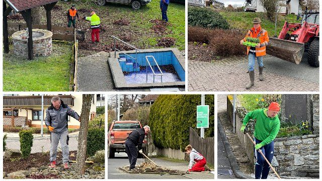 Tolles Ergebnis beim Frühjahrsputz in Winden