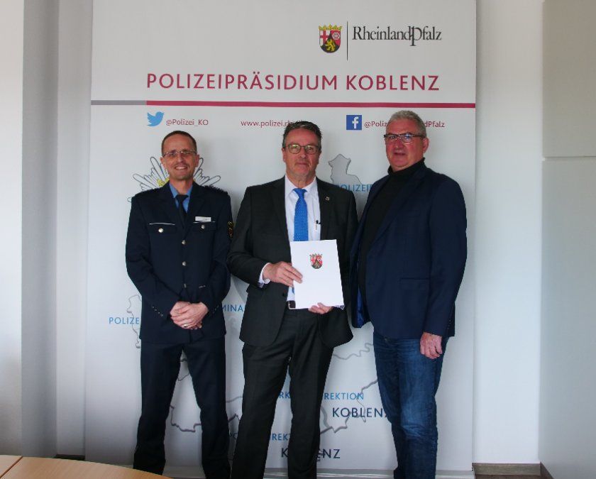 Amtswechsel bei der Polizei Koblenz