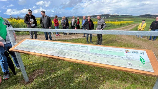 Geografischer Mittelpunkt der Verbandsgemeinde Loreley eingeweiht