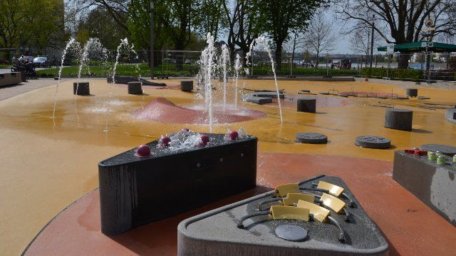 Wasserspielplatz öffnet zu Pfingsten