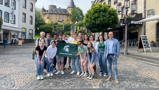 Studierende der Michigan State University wieder zu Gast in Mayen 