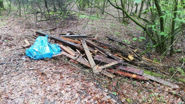 Wieder illegale Müllentsorgung bei Hartenfels