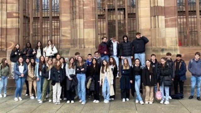 Französisch-Schüler fahren nach Frankreich