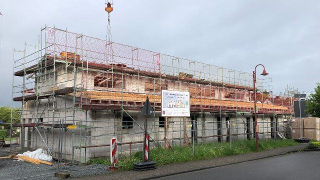 Richtfest am neuen Dorfgemeinschaftshaus in Sessenhausen