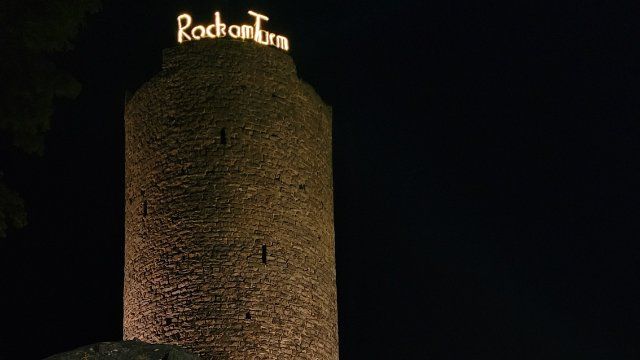 Burgberg in Hartenfels wieder beleuchtet