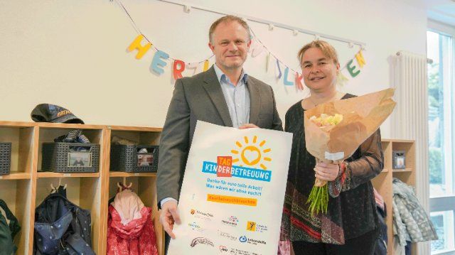 Tag der Kinderbetreuung: Eltern und Kita-Träger sagen „Danke“