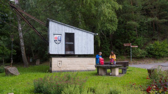 Wanderung über die ehemalige Bahntrasse