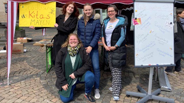Azubispots 2023 auf dem Marktplatz in Mayen 