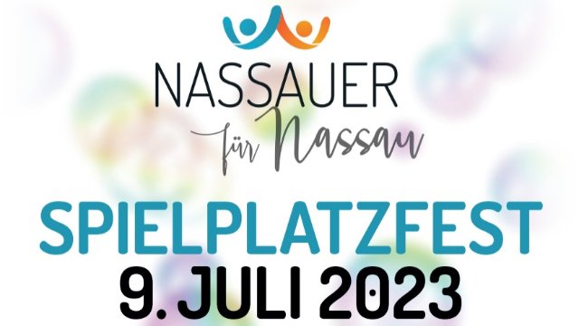 Spielplatzfest im Kaltbachtal in Nassau
