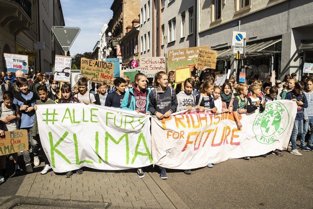 Rund 110 Teilnehmende bei Protestmarsch von Klimaaktivisten Rund 110 Teilnehmende bei Protestmarsch von Klimaaktivisten