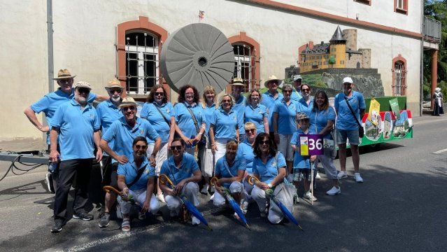 Mayenzeit beim Rheinland-Pfalz-Tag in Bad Ems