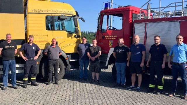 Weitere LKW-Fahrer für die Feuerwehren der VG Selters ausgebildet