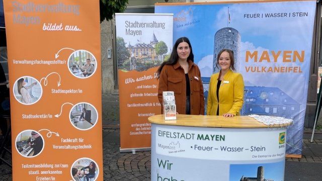 Ausbildungsmesse Azubispots – Stadt Mayen war mit dabei Ausbildungsmesse Azubispots – Stadt Mayen war mit dabei