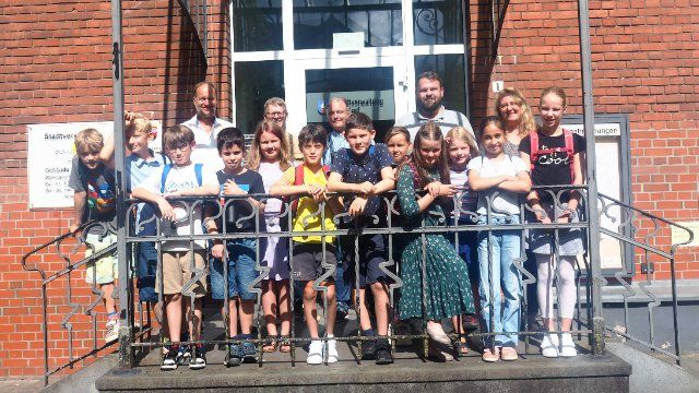 SchülerInnenparlament der Bodeschwingh-Schule zu Gast im Rathaus 