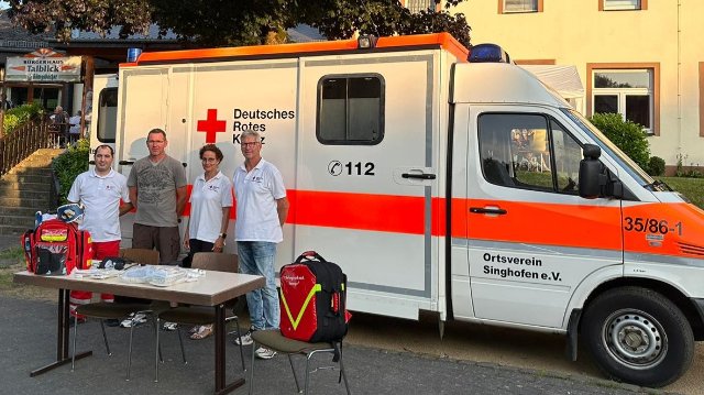 First Responder in Dessighofen feiern 10-jähriges Jubiläum