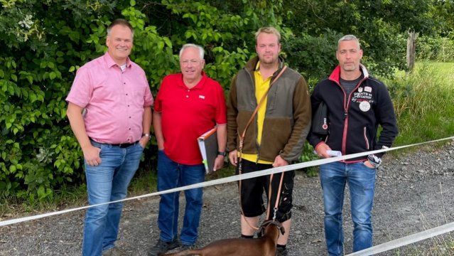 Fahrradweg nach Freirachdorf kommt