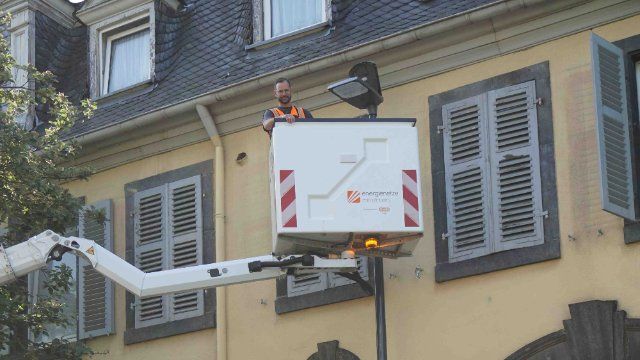 Erste intelligente Straßenbeleuchtung in Mayen