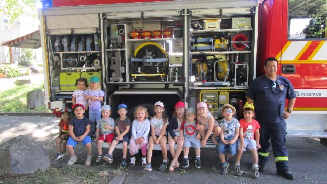 Feuerwehr-Woche in der Kita Schillerring