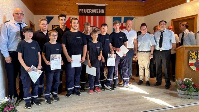 Der Feuerwehrnachwuchs nimmt weiter Fahrt auf