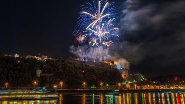 Vorläufige Polizeibilanz zu Rhein in Flammen 2023
