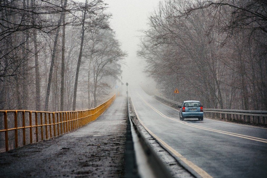 Warnung vor starkem Schneefall und starken Sturmböen im Westerwald