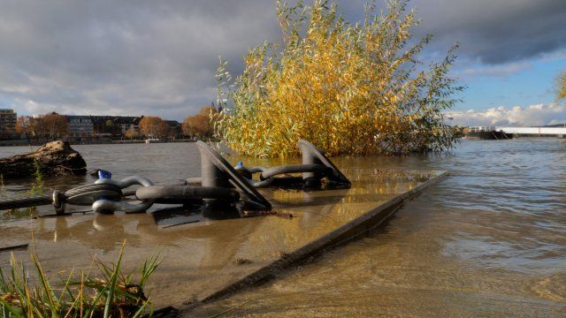 Wasserstände fallen wieder