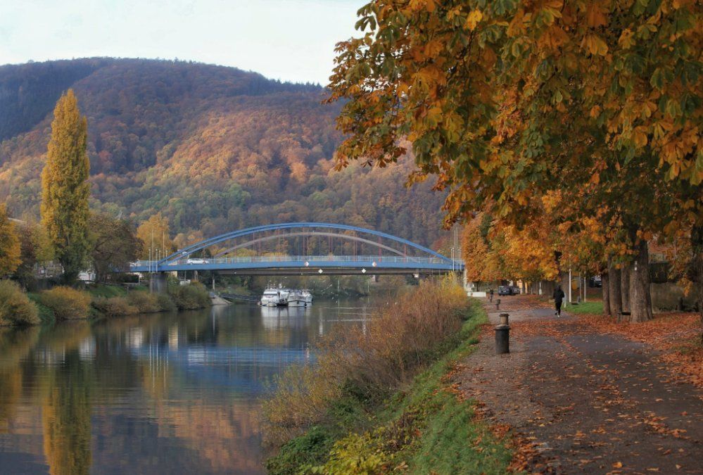 Schweißarbeiten an der Rudi-Geil-Brücke in Lahnstein Schweißarbeiten an der Rudi-Geil-Brücke in Lahnstein