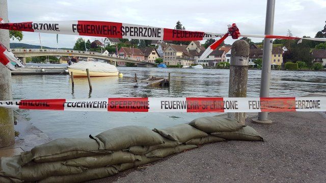 Steigende Wasserstände an Rhein und Mosel