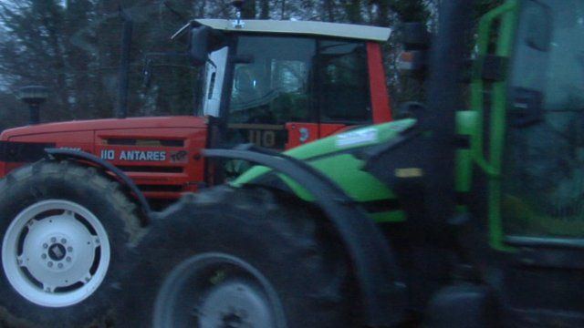 Koblenz: SPD-Veranstaltung durch hupende Landwirte unterbrochen