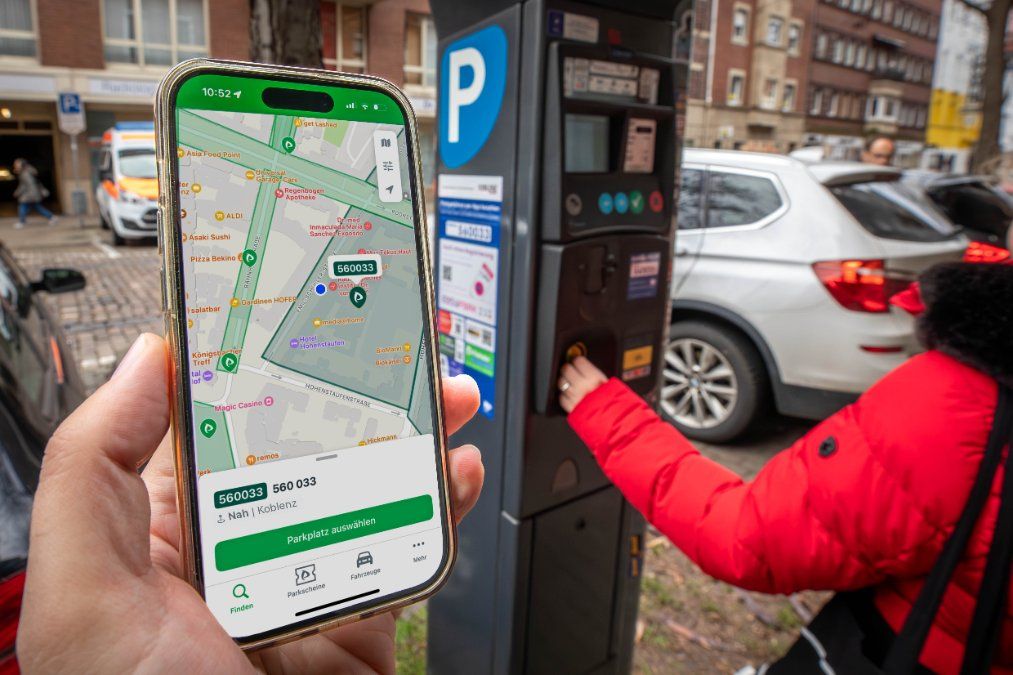 Neu in Koblenz: Parkgebühren digital mit dem Handy zahlen Neu in Koblenz: Parkgebühren digital mit dem Handy zahlen