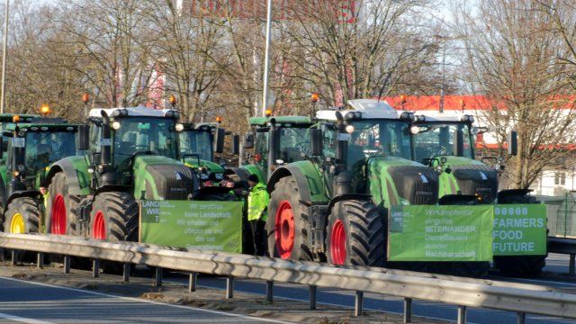 «Zeit der Verhandlungen» - Protestpause bei Bauern