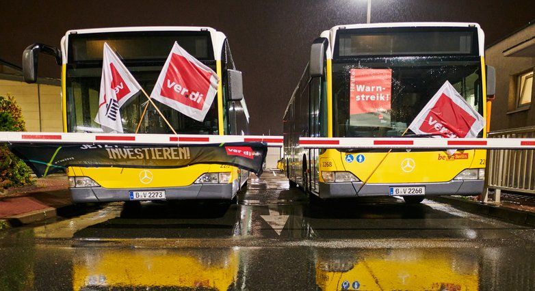 Erneuter Warnstreik im ÖPNV: Verdi will erneut den Nahverkehr lahmlegen