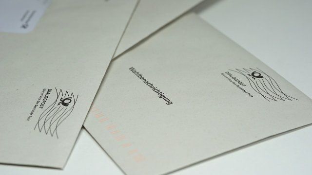 Wahlbenachrichtigungen werden versandt