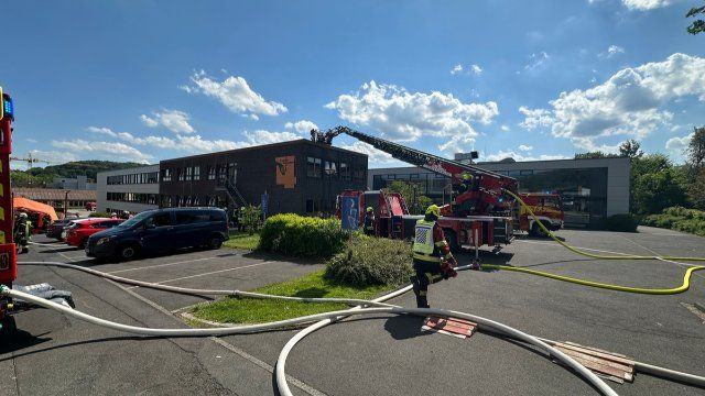 Brand in Westerburger Schule 