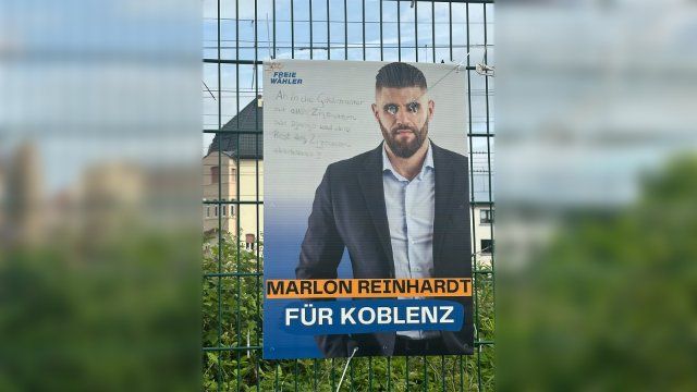 Rassistische Schmiererei auf Wahlplakat: “Ab in die Gaskammer…”