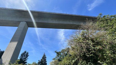 Belastungstest auf maroder Moseltalbrücke