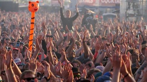 Anreise zu Rock am Ring mit Sonnenschein und wenig Stau