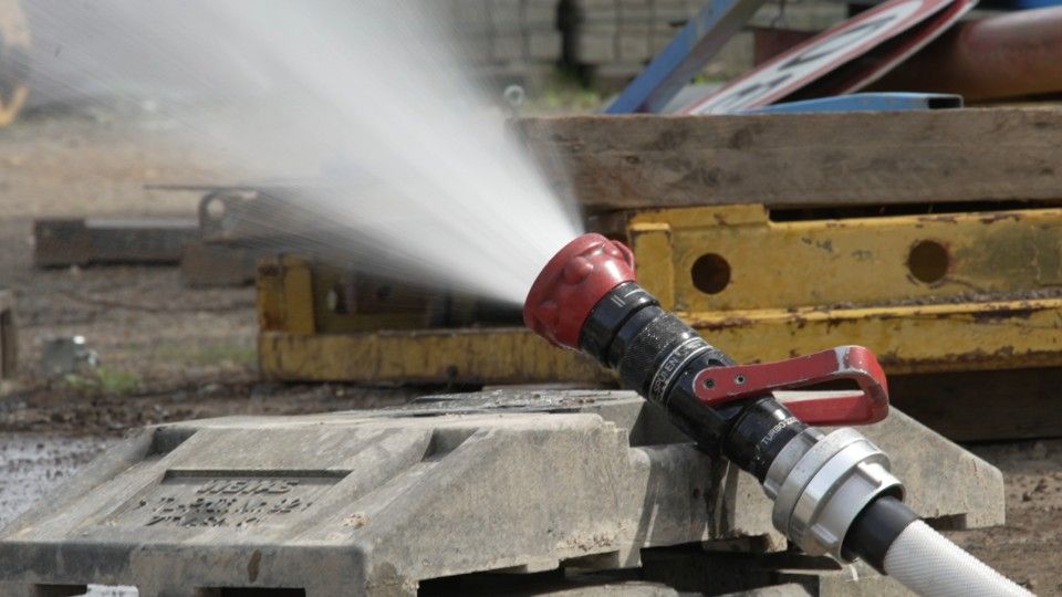 Brand in Neuwieder Turnhalle